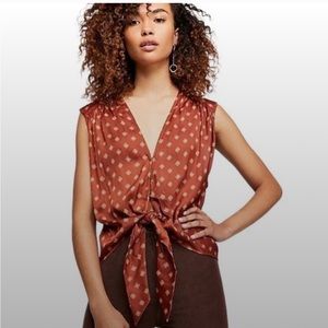 Free people  mornings in marrakesh tank